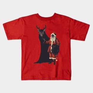 Dark Christmas Evil Demons Kids T-Shirt